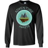 Image of Adventure Awaits Shirt Hiking Travel Mountain Tee Camping