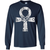 Image of African Pride Tee Shirts Ankh Black Pride Clothing