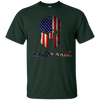 Image of American Spartan Warrior Molon Labe Flag T-Shirt