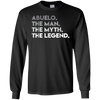 Image of ABUELO THE MAN MYTH LEGEND Father's Day T-Shirt Spanish Gift