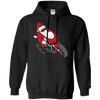 Image of Santa Motorcycle T-Shirt | Funny Christmas Bike Shirt