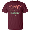Image of Arrow Happy Camper TShirt - Funny Camping Shirt
