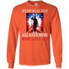 Image of All Gave Some Some Gave All Military - Memorial Day T-Shirt