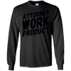 Image of Attorney Work Product T-Shirt - Funny Lawyer Novelty Tee