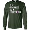 Image of Alzheimer's Awareness Tee For Grandfathers Purple Ribbon Tee