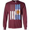Image of American Argentina Patriotic Flag T-shirt