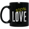 Image of 100% Love Lovely Design Fun Shirt