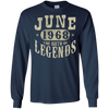 Image of 50 Years Old 50th Birthday June 1968 Birth of Legend T-Shirt