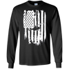 Image of American Flag T-Shirt For Helicopter Pilot Or Fan Patriotic