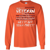 Image of As a Veteran - Medals are for those who earn them Long Shirt