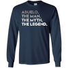 Image of ABUELO THE MAN MYTH LEGEND Father's Day T-Shirt Spanish Gift