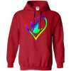 Image of American Sign Language Tshirt I love you - Rainbow - Pride