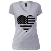 Image of America Flag Heart shirt - Patriotic 4th of July Tshirt