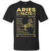 Image of Aries Facts Zodiac T-shirt