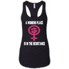 Image of A womens place is in the resistance long sleeve shirt