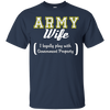 Image of Army Wife Funny T Shirt