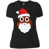 Image of Santa Poop Emoji Funny Christmas Shirt