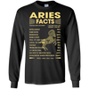 Image of Aries Facts Zodiac T-shirt