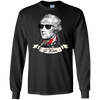 Image of A-Ham Long Sleeve Patriotic Tee | Alexander Hamilton T-Shirt