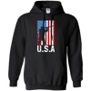 Image of American Flag Long Sleeve Shirt Hunting 4th of July USA Gift
