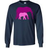 Image of "Mother Daughter Bond" Elephant Herd Parent Child T-Shirt