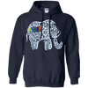 Image of Autism Awareness Elephant T Shirt