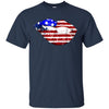 Image of American Flag Sexy Lips Shirt -July 4th Gift