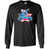 Image of 4th of July Uncle Sam Dab T-Shirt - Funny Uncle Sam Dab Tee