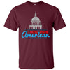 Image of 100% Pure American Proud Artwork T Shirt USA Citizen Gift