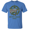 Image of "Duty Calls" Grease Gun WW2 Gamer T-Shirt
