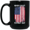 Image of American Flag Never Forget 9/11 T-Shirt - Patriot Day Tee