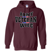 Image of Army Veteran Proud Wife American Flag Pride T-shirt