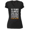 Image of 10th Birthday Gift T Shirt 10 Years Old Being Awesome Tee