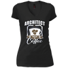 Image of Architect Fueled By Coffee Funny Long Sleeve T-Shirt