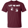 Image of « Let Me Out » Grossesse Halloween Funny T-Shirt