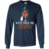 Image of Witches Be Sippin Halloween T-shirt