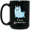 Image of am a llamacorn Shirt Not a llama not a Unicorn Long Sleeve