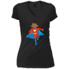 Image of African American Girl Super Hero Kids T Shirt