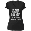 Image of Amputee T-Shirt: Able To Negotiate Funny Leg Amputee Shirt