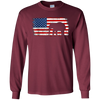 Image of ASIAN ELEPHANT American Flag Vintage T-Shirt