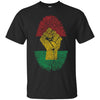 Image of African Pride Fingerprint Black History T-Shirt
