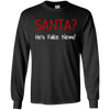 Image of Le père Noël est un faux t - shirt.