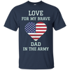 Image of Army Family Shirt Proud Army Family DAD In the Army Tee