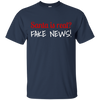 Image of Le père Noël est un faux t - shirt.