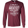 Image of Architect Mom Shirt I May Be Wrong Mommy Gift TShirt