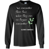 Image of Alzheimer awareness t-shirt for family member and friends
