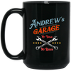 Image of Andrew's Garage funny gift t-shirt