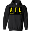 Image of ATL Atlanta Georgia USA Travel Souvenir Long Sleeve (Yellow)