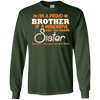Image of Amazing Long Sleeve Tee For Brother. Costume From Sister.
