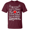 Image of Santa's Reindeer Rudolph List Vintage Christmas Gift T-Shirt